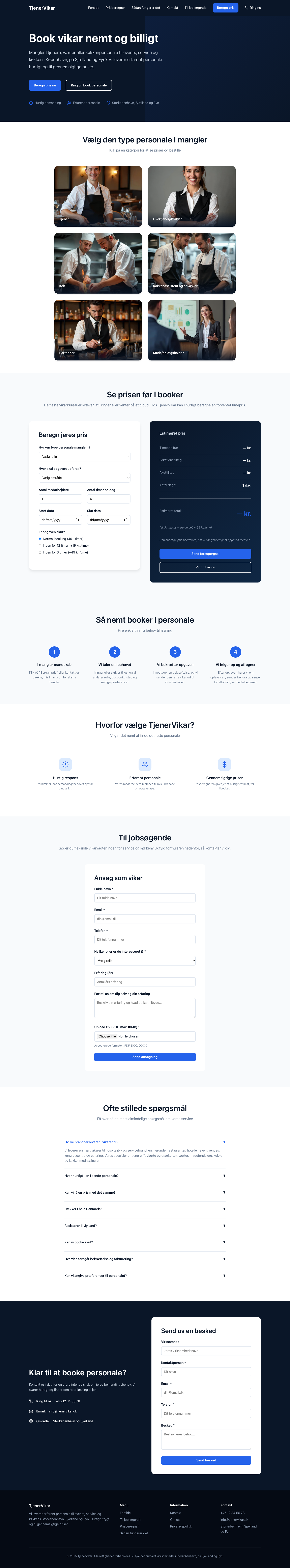 TjenerVikar full page view